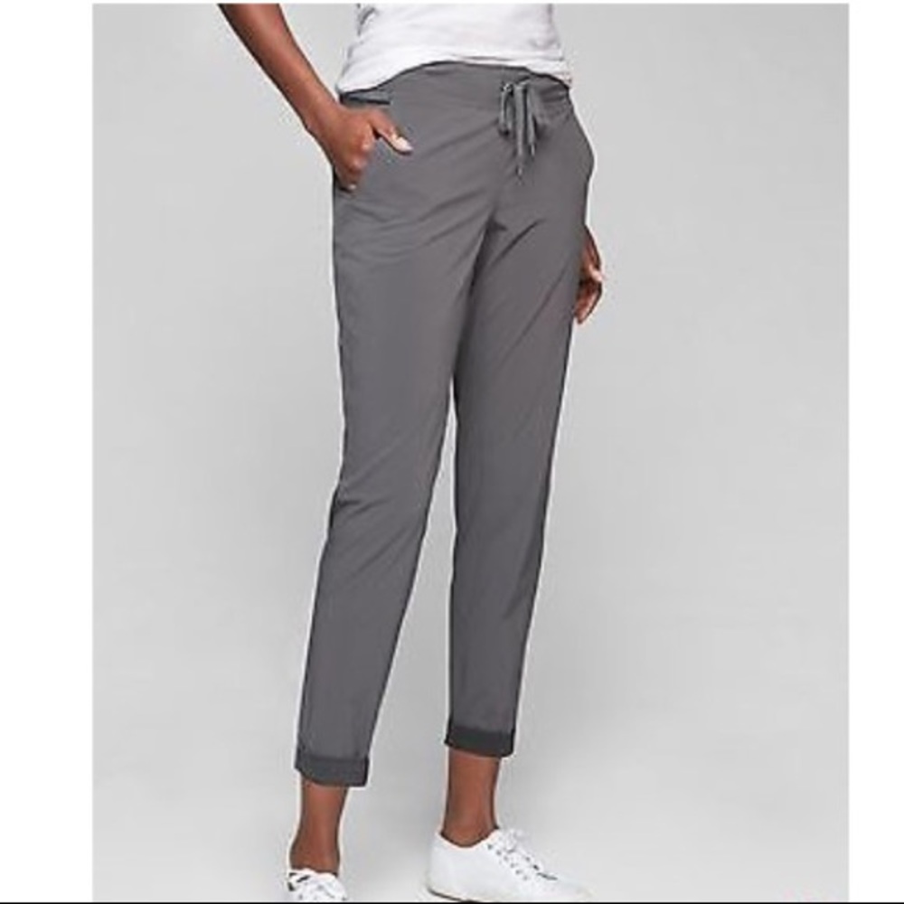 Athleta midtown ankle tapered athletic pant